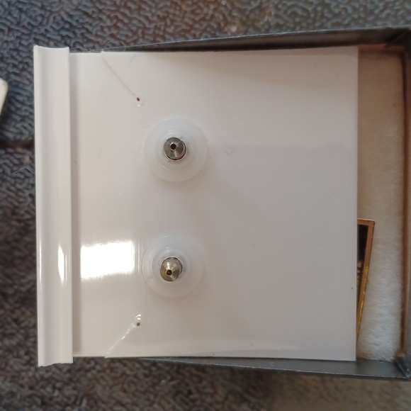 Vintage Gold Plated Rose Quartz Necklace and Earrings set - Picture 4 of 4